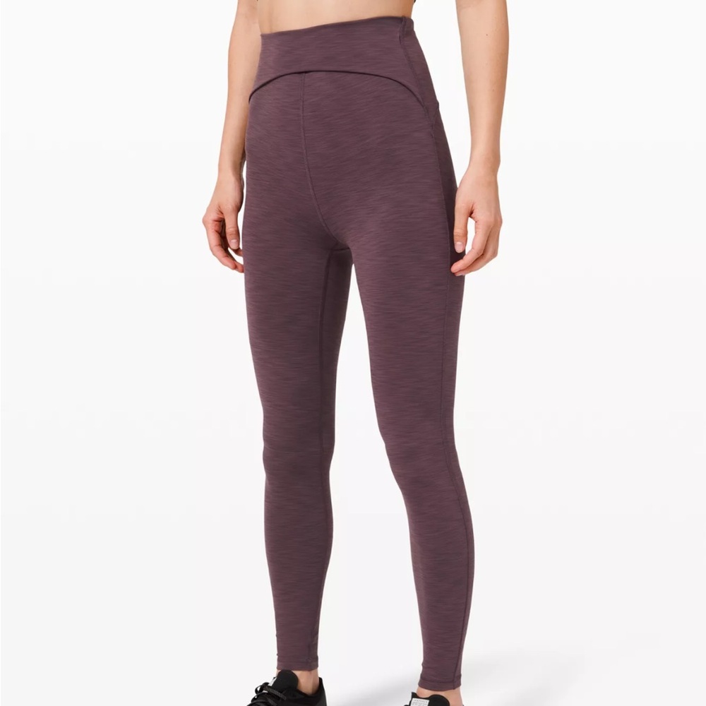 Lululemon Power Within SHR Pant 28" purple size 2 women’s leggings